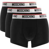 Moschino Underwear Moschino Underwear Three Pack Trunks Black