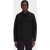 Fred Perry Women Clothing Fred Perry Zip Overshirt, Black