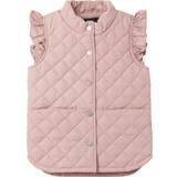 Press-Studs Vests Name It Kid's Quilted Waistcoat - DeauvilleMauve (13224722)