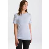 Craghoppers Women T-shirts & Tank Tops Craghoppers Cotton-Blend 'Dynamic' Short Sleeve T-Shirt Grey