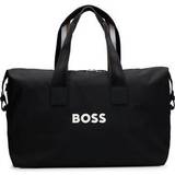 Top Handle Duffle Bags & Sport Bags BOSS Contrast-logo Holdall With Signature-stripe Handles