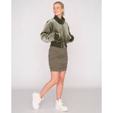 Juicy Couture Outerwear Juicy Couture Womens Thyme482 Rydell Rhinestone-embellished Velour Bomber Jacket