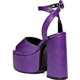 Purple Heeled Sandals Lamoda Women`s All For You Platform Sandals