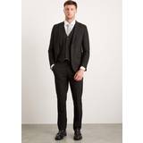 Burton Clothing Burton Slim Fit Black Essential Suit Jacket 44R