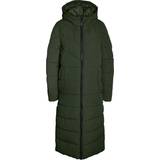 Noisy May Nmdalcon Extra Long Puffer Jacket - Kombu Green