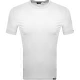 DSquared2 Men Tops DSquared2 Mens White Logo T-Shirt
