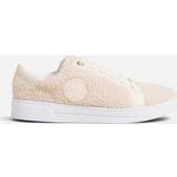 Ted Baker Women Trainers Ted Baker Dilliah Faux Shearling Trainers Beige
