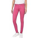 Pink - W32 - Women Jeans Pepe Jeans Damen Soho, Rosa Dark Blush 32L