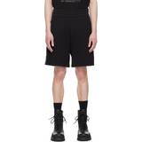 Moncler Shorts Moncler Black Drawstring Shorts 999 BLACK