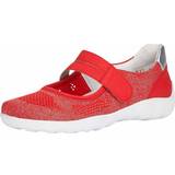 Remonte Low Shoes Remonte Ballerinas rot R3506-33,flamme-silver/fire/si