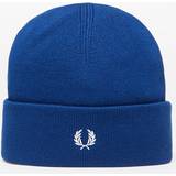 Wool Accessories Fred Perry Beanie Hat Blue