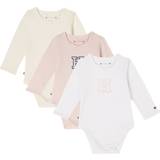 L Bodysuits Children's Clothing Tommy Hilfiger Body 3-pack - Whimsy Pink