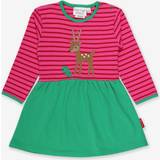 Toby Tiger Baby's Organic Fawn Applique Twirl Dress