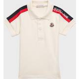 Babies Polo Shirts Moncler Enfant Baby Off-White Tricolor Polo 034 12-18M