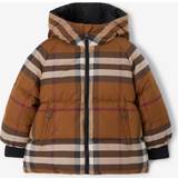Down jackets - Elastane Burberry Kids Brown Check Reversible Down Jacket NEW BRCH BRWN IP CHK 3Y