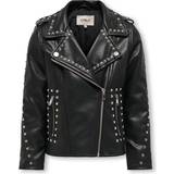 Down jackets Kids Only Faux Leather Jacket