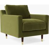 Swoon 2 Seater Furniture Swoon Rieti Velvet Armchair