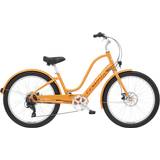 Orange E-City Bikes Electra Townie Go! 7D Low Mango
