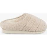 Fabric Slippers Totes Quilted Mule Slippers, Cream