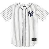 Fanatics MLB New York Yankees Baseball Jersey, White/athletic Navy