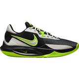 Nike Men Basketball Shoes Nike Precision 6 - Black/Sail/Volt