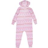 Pink Jumpsuits Children's Clothing Xmas Gingerbread Onesie Pink 10-12 Years