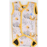 Yellow Jumpsuits Splash About Baby Wrap Wetsuit, Flower Meadow