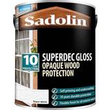 Sadolin White Paint Sadolin 5028852 Superdec Opaque Super Gloss White 5L