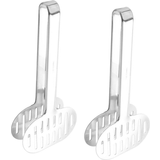 Tlily Double Spatula Cooking Tong 2pcs 24cm