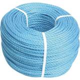 Twin Rope Climbing Ropes & Slings Faithfull Blue Poly Rope 6mm 30m