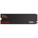 SanDisk SSD Hard Drives SanDisk Extreme M.2 NVMe 500GB SDSSDX3N-500G-G26