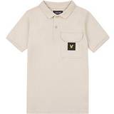 Lyle & Scott Polo Shirts Lyle & Scott And Boy's Boys Pocket Polo Shirt Grey years/13 years