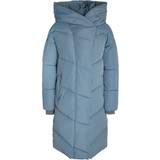 Women long puffer coat Noisy May Nmtally Long Puffer Jacket - Stormy Weather