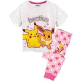 White Night Garments Pokémon Girls Besties Long Pyjama Set