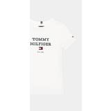 S T-shirts Tommy Hilfiger Oversized Logo T-Shirt WHITE 12yrs