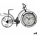 Table Clocks Gift Decor Bicycle Metal Table Clock