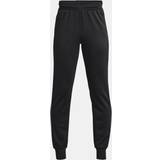 Elastane - Sweatshirt pants Trousers Under Armour Kids' Fleece Joggers, Black