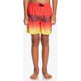 Swim Shorts Children's Clothing on sale Quiksilver Word Block Kids Swimsuit Orange