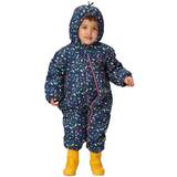 Pockets Snowsuits Children's Clothing Dare2B 'Bambino II' 5,000 Waterproof Ski Snowsuit Navy 18-24
