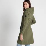Outerwear Tog24 'Marina' Softshell Long Jacket Khaki