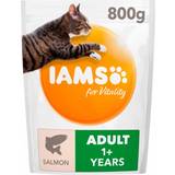 IAMS Cats Pets IAMS Complete Dry Cat Food for Adult 1+ with Salmon