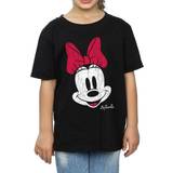 Disney Tops Disney Minnie Mouse Face Cotton T-Shirt Black Years