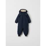 Long Sleeves Jumpsuits Polarn O. Pyret Padded Baby Pramsuit Blue 9-12m x