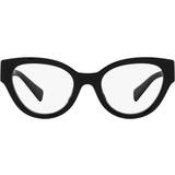 Miu Miu Glasses Miu Miu MU01VV 1AB1O1 Black 52MM