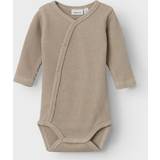 L Bodysuits Children's Clothing Name It Pure Cashmere Waffe Wrap Body Noos