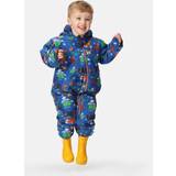Taped Seams Snowsuits Children's Clothing Dare2B 'Bambino II' 5,000 Waterproof Ski Snowsuit Blue 12-18