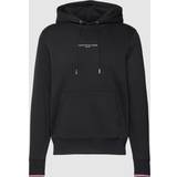 Tommy Hilfiger Clothing Tommy Hilfiger Logo Tipped Hoody, Black