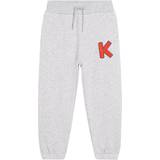 Kenzo Children's Clothing Kenzo Ikebana Logo Sweatpants Grey