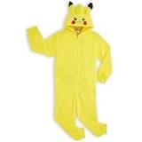 Yellow Jumpsuits Pokémon Onesie With 3D Hood Yellow 7-8 Years