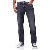 Calvin Klein Jeans on sale Calvin Klein Jeans Authentic Straight Leg Jeans Black Black, 34, Men Black